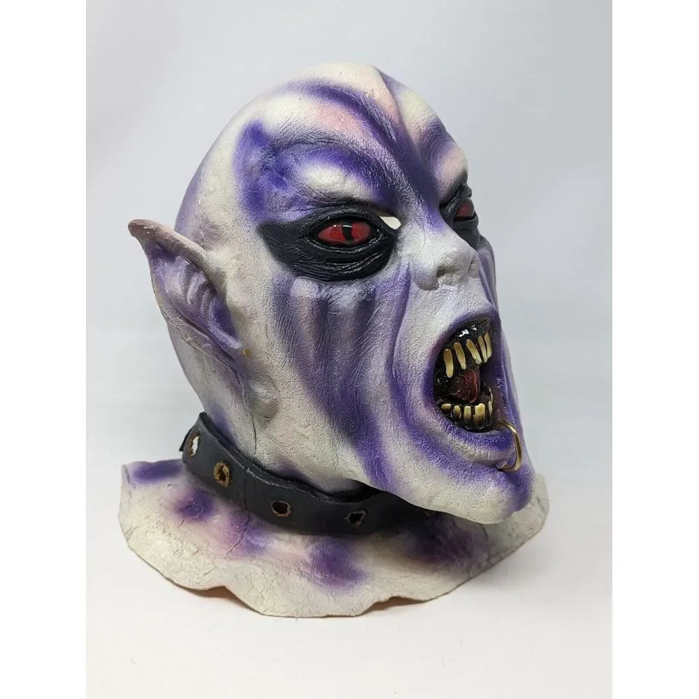 2000 Demon Vampire Gothic Piercing Halloween Mask Handmade From Mexico